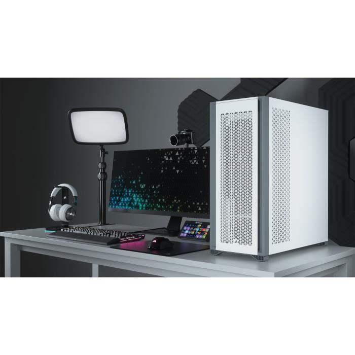 CORSAIR Boîtier PC 7000D AIRFLOW Verre Trempé - Blanc (CC-9011219-WW) CORSAIR