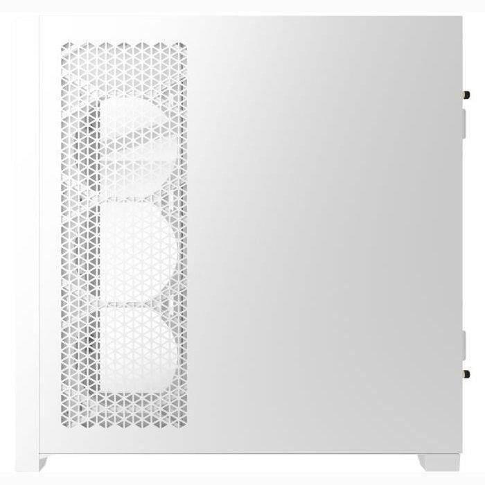 Boitier PC - CORSAIR - 5000D CORE AIRFLOW - ATX Moyen-tour - Panneau avant flux d'air optimisé - Blanc - (CC-9011262-WW) CORSAIR