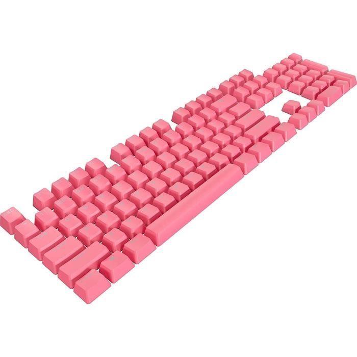 CORSAIR Kit de Modification de Touches PBT Double-Shot PRO - Rose (CH-9911070-FR) CORSAIR