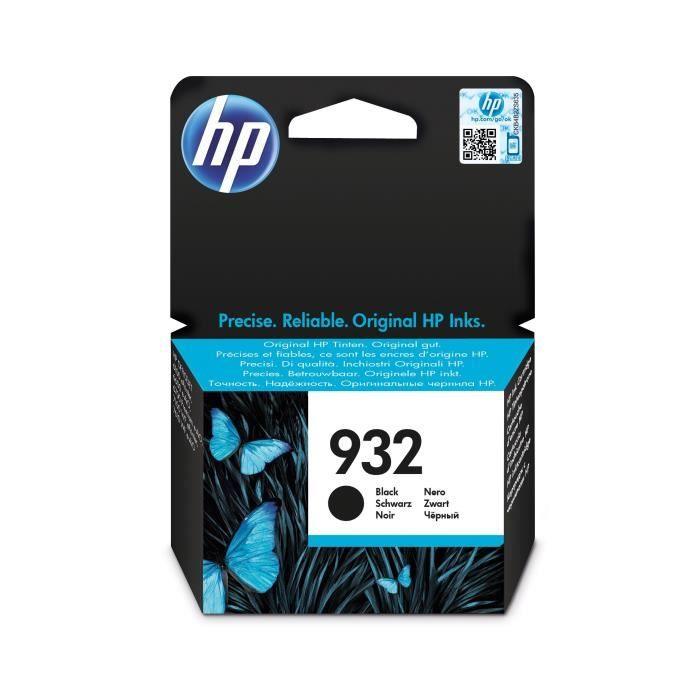 HP 932 Cartouche d'encre noire authentique (CN057AE) pour HP OfficeJet 6100/6600/6700/7100/7510/7610 HP