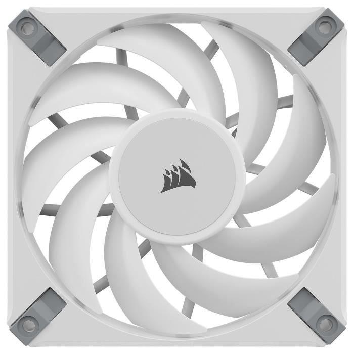 CORSAIR - AF120 RGB ELITE - Ventilateurs AF ELITE Series - 120mm - AirGuide - Pack de trois - Blanc - (CO-9050158-WW) CORSAIR