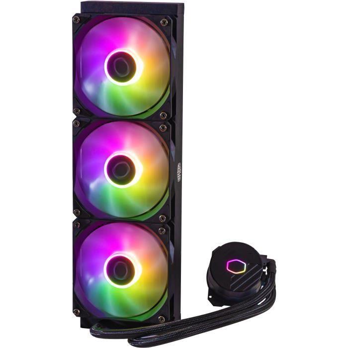 Watercooling - COOLER MASTER - MasterLiquid 360L Core Noir ARGB (MLW-D36M-A18PZ-R1) COOLER MASTER