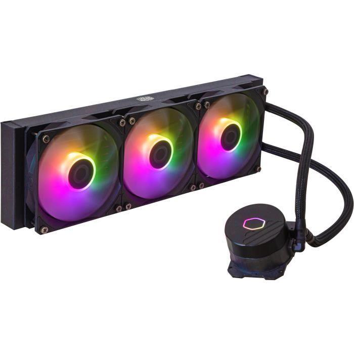 Watercooling - COOLER MASTER - MasterLiquid 360L Core Noir ARGB (MLW-D36M-A18PZ-R1) COOLER MASTER