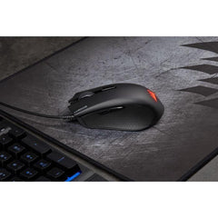 CORSAIR Souris Gamer Optique HARPOON RGB PRO FPS/MOBA - Rétroéclairé Backlit RGB LED - 12000 DPI - Noir (CH-9301111-EU) CORSAIR