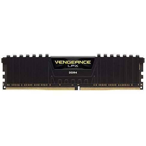 Mémoire RAM - CORSAIR - Vengeance LPX DDR4 - 16GB 2x8GB DIMM - 3200 MHz  - 1.35V - Noir (CMK16GX4M2E3200C) CORSAIR