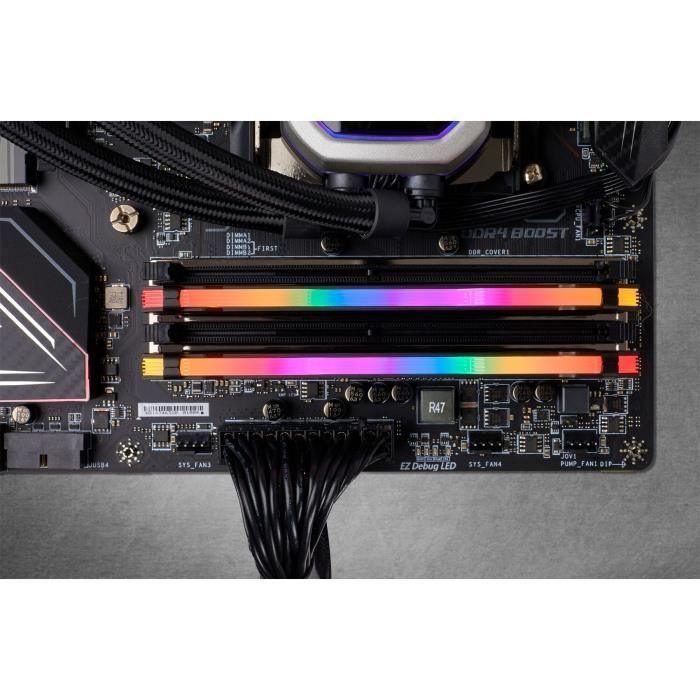 CORSAIR Mémoire Vengeance RGB PRO TUF DDR4, 3200MHz 16GB 2x8GB (CMW16GX4M2E3200C16-TUF) CORSAIR