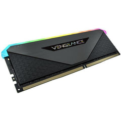 CORSAIR Mémoire Vengeance RGB RT 3200MHz 32GB (2x16GB) Dimm DDR4 Black for AMD Ryzen (CMN32GX4M2Z3200C16) CORSAIR