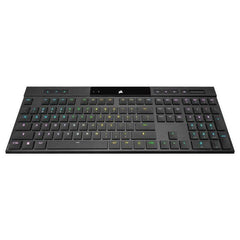 Clavier Gaming Mécanique Ultrafin - AZERTY - CORSAIR - K100 AIR WIRELESS - Rétroéclairage LED RGB - Noir (CH-913A01U-FR) CORSAIR