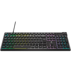 Clavier gaming filaire a membrane - CORSAIR - K55 CORE RGB - Rétroéclairage RGB 10 zones - Gris - Silencieux et réactif CORSAIR