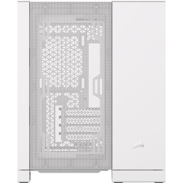 Boîtier PC - CORSAIR - 2500D AIRFLOW Micro ATX Dual Chamber - Blanc CORSAIR