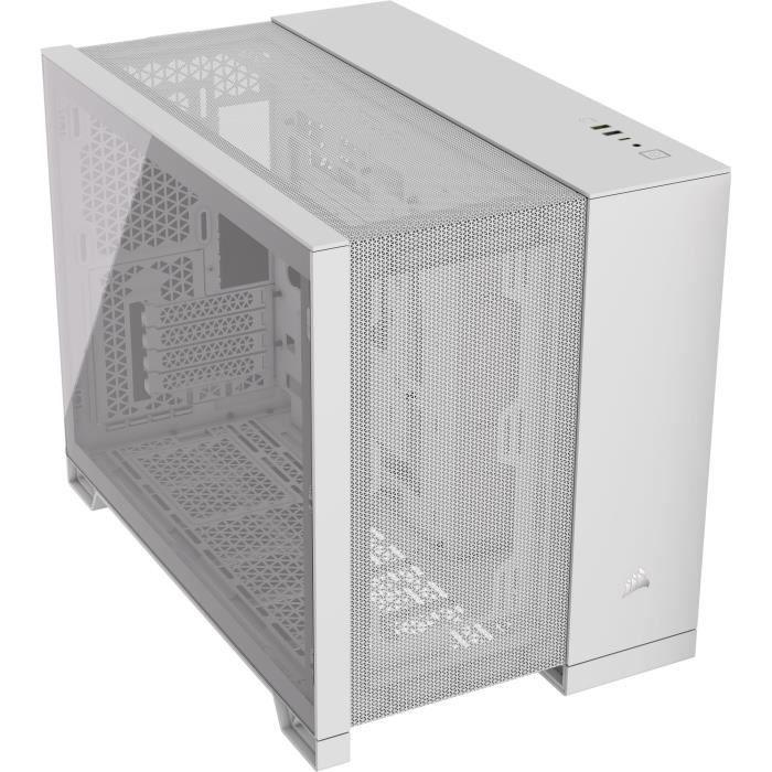 Boîtier PC - CORSAIR - 2500D AIRFLOW Micro ATX Dual Chamber - Blanc CORSAIR