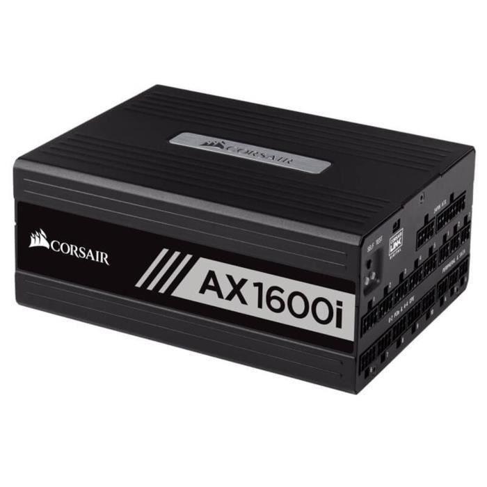 CORSAIR Alimentation PC AX1600i Modulaire (COR0843591050319 ) CORSAIR