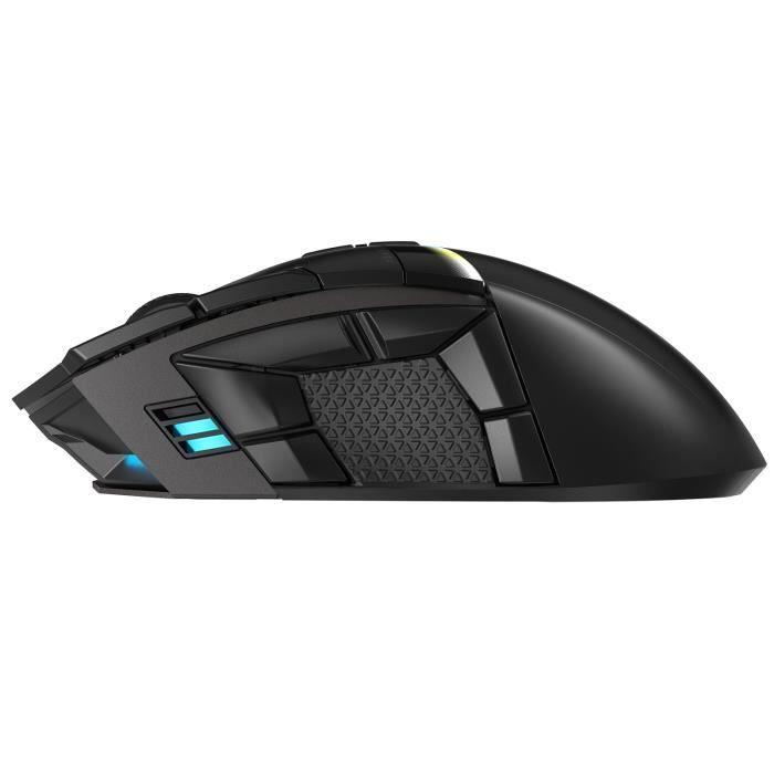 Souris Gaming - Sans fil - CORSAIR - DARKSTAR RGB Wireless - 15 boutons programmables - Capteur Optique - Noir - (CH-931A011-EU) CORSAIR