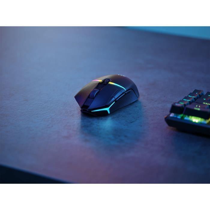 Souris gaming sans fil - CORSAIR - NIGHTSABRE WIRELESS - RGB - Noir CORSAIR