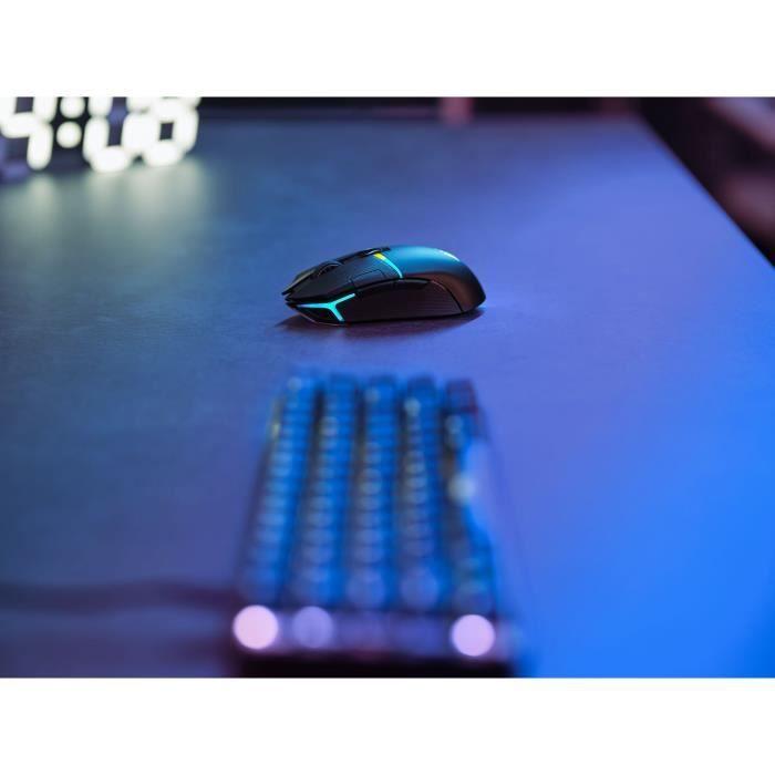 Souris gaming sans fil - CORSAIR - NIGHTSABRE WIRELESS - RGB - Noir CORSAIR