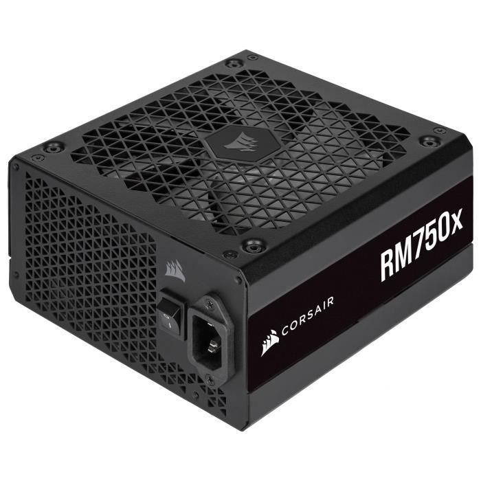 CORSAIR Bloc d'alimentation ATX RM750x 80 PLUS Gold (CP-9020199-EU) CORSAIR