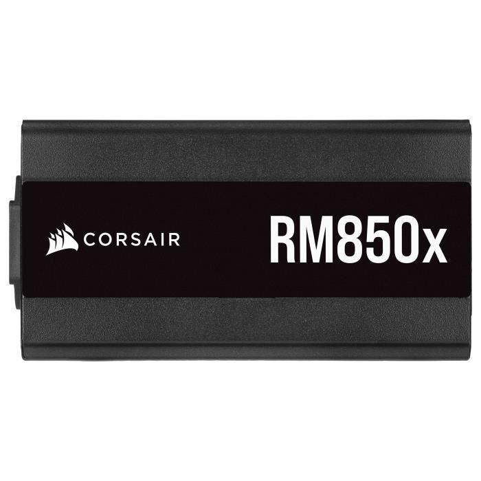 CORSAIR - RM850x - Bloc d'alimentation - 850 Watts - 80 PLUS Gold - Noir (CP-9020200-EU) CORSAIR