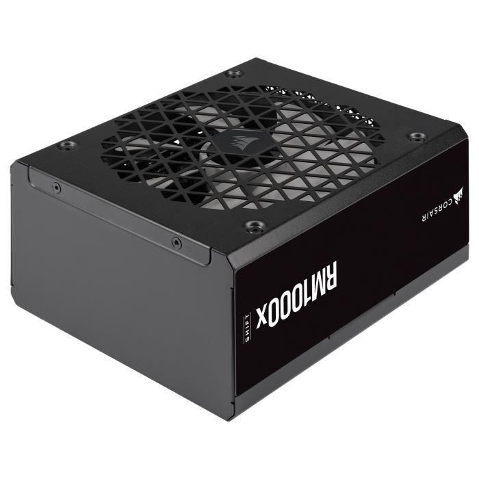 CORSAIR - RM1000x - Bloc d'alimentation - 1000 Watt - RMx Shift Series - Certifié 80 PLUS Gold (CP-9020253-EU) CORSAIR