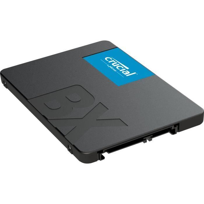 CRUCIAL - Disque SSD Interne - BX500 - 2To - 2,5 pouces (CT2000BX500SSD1) CRUCIAL