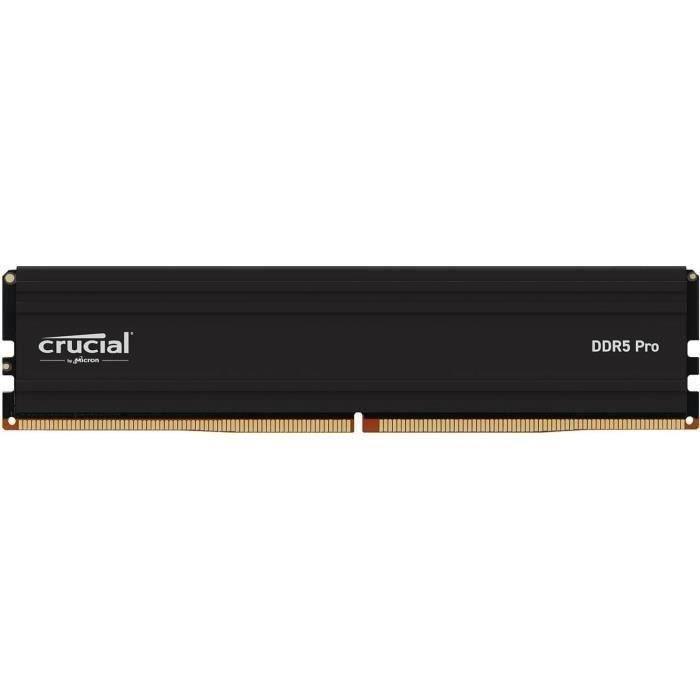 Mémoire RAM - CRUCIAL - PRO DDR5 - 48Go - DDR5-5600 - UDIMM CL46 (CP48G56C46U5) CRUCIAL