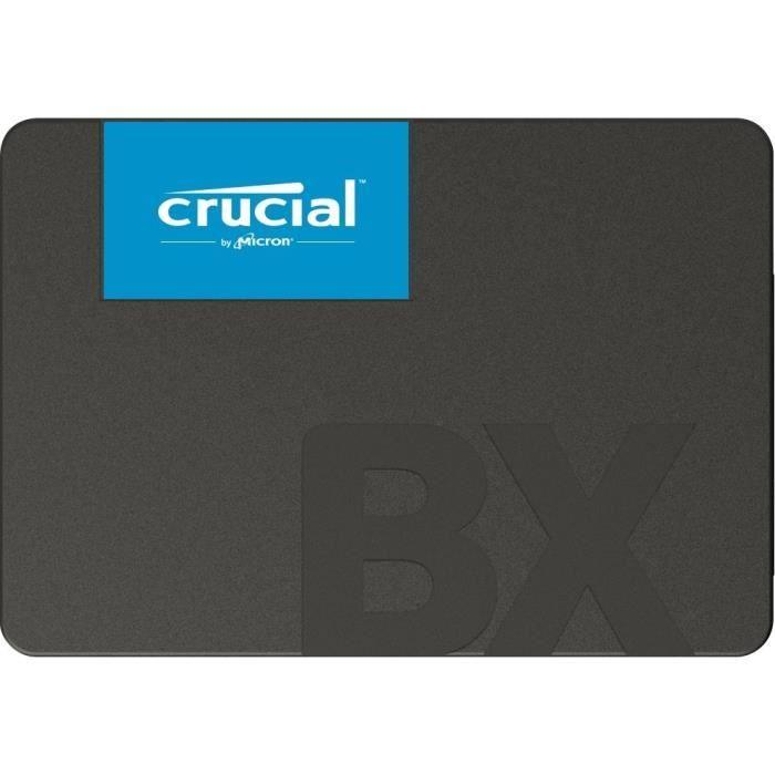 CRUCIAL - Disque SSD Interne - BX500 - 240Go - 2,5 (CT240BX500SSD1) CRUCIAL