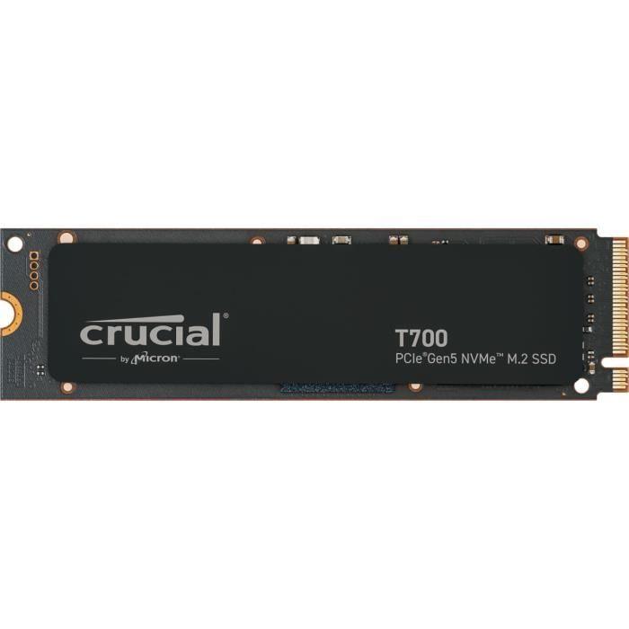 Crucial T700 - SSD Interne - 2 To - PCI Express 5.0 (NVMe) CRUCIAL