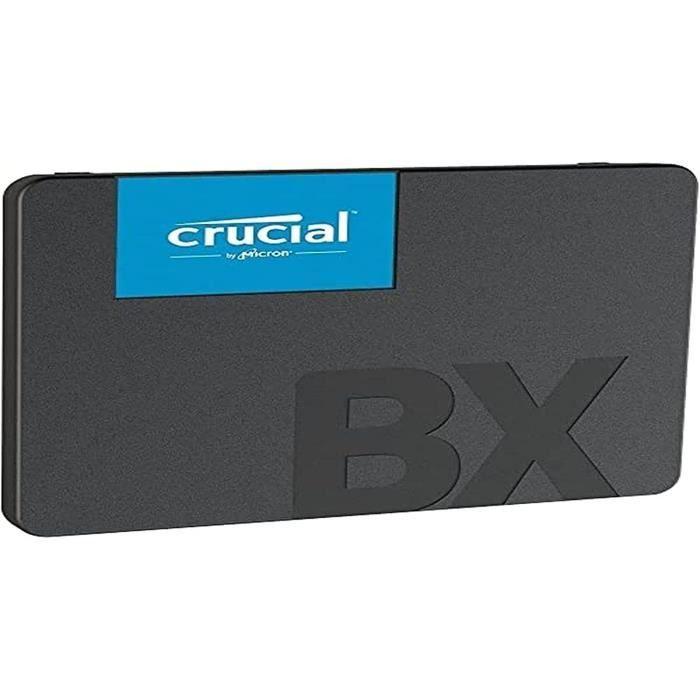 CRUCIAL - Disque SSD Interne - BX500 - 500go - 2,5 pouces (CT500BX500SSD1) CRUCIAL
