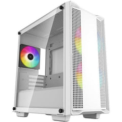 Boitier PC sans alimentation - DEEPCOOL CC360 ARGB (Blanc) - Mini tour - Format Micro-ATX DEEPCOOL