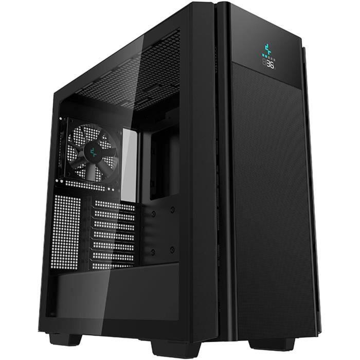 Boitier PC sans alimentation - DEEPCOOL CH510 Mesh Digital (Noir) - Moyen tour - Format E-ATX DEEPCOOL