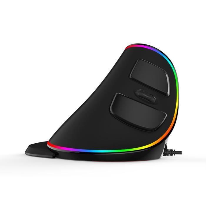 SOURIS FILAIRE DELUX M618 PLUS VERSION RGB  4000 dpi. DELL'ORTO