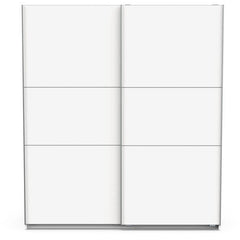 Armoire GHOST - Décor blanc mat - 2 Portes coulissantes - L,178,1 x P.59,9 x H.203 cm - DEMEYERE DEMEYERE