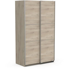 Armoire GHOST - Décor chene kronberg - 2 Portes coulissantes - L.116,5 x P. 59,9 x H. 203 cm - DEMEYERE DEMEYERE