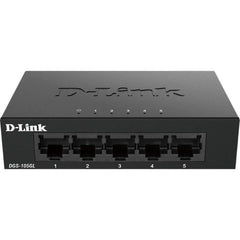 Switch 5 ports Gigabit - Métallique, connecteurs plastique - DLINK - DGS-105GLE DLINK