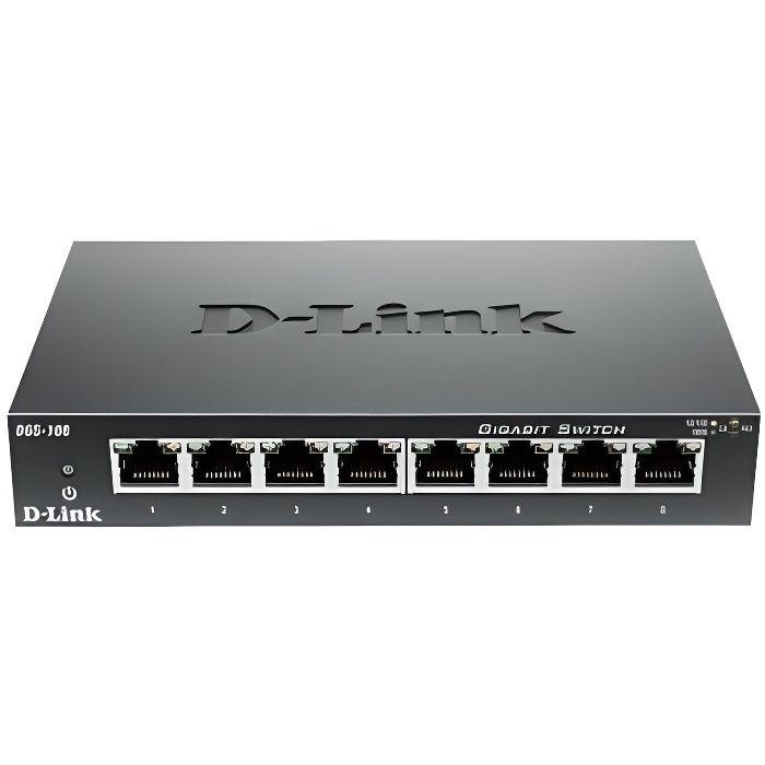 D-Link Switch 8 ports gigabit DGS108 DLINK