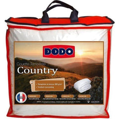 DODO Couette tempérée Country - 200 x 200 cm - Blanc DODO