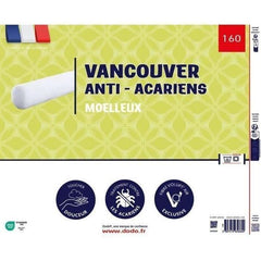 Traversin VANCOUVER 160 cm - anti-acariens - 100% Polyester - DODO DODO