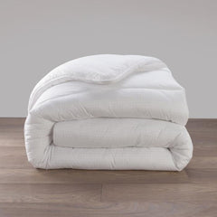 DODO Couette tempérée 300gr/m² 220x240 cm - Protection anti punaise, anti acarien - Blanc - Fabriqué en France DODO