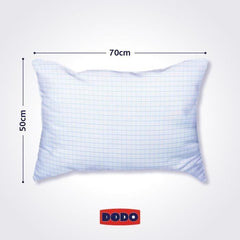 Oreiller médium DODO 50x70 cm - Protection anti punaise, anti acarien - 550 gr - Blanc - Fabriqué en France DODO