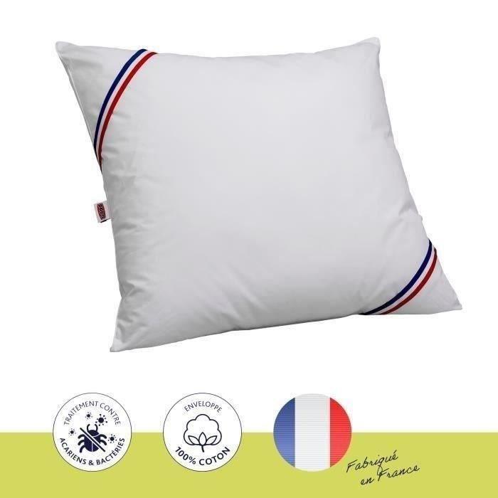 DODO Oreiller Grand luxe Quallofil Allerban - 60 x 60 cm - Blanc DODO