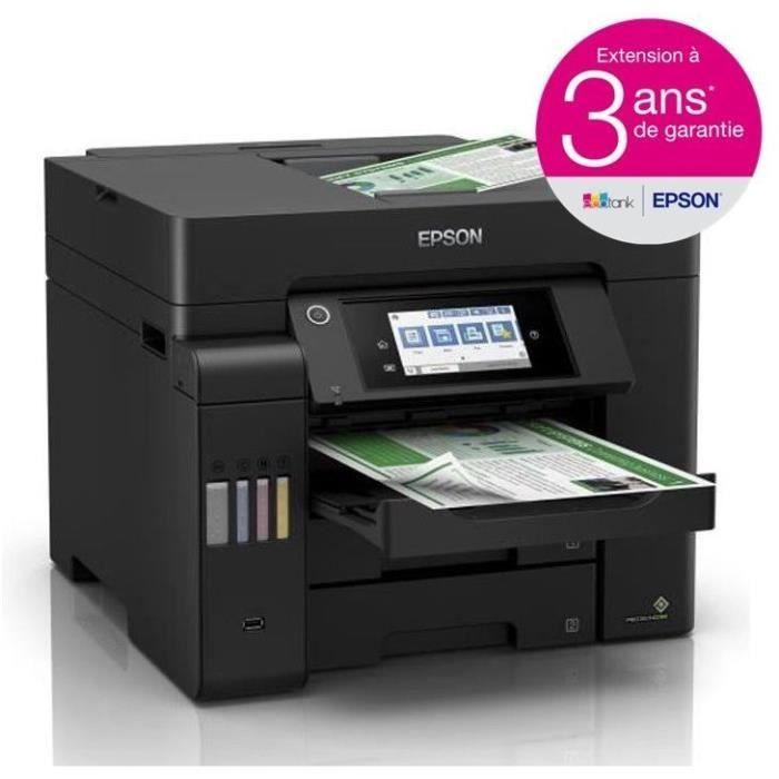 Imprimante Multifonction 4-en-1 - EPSON - Ecotank ET-5800 - Jet d'encre - A4 - Couleur - Wi-Fi - C11CJ30401 EPSON