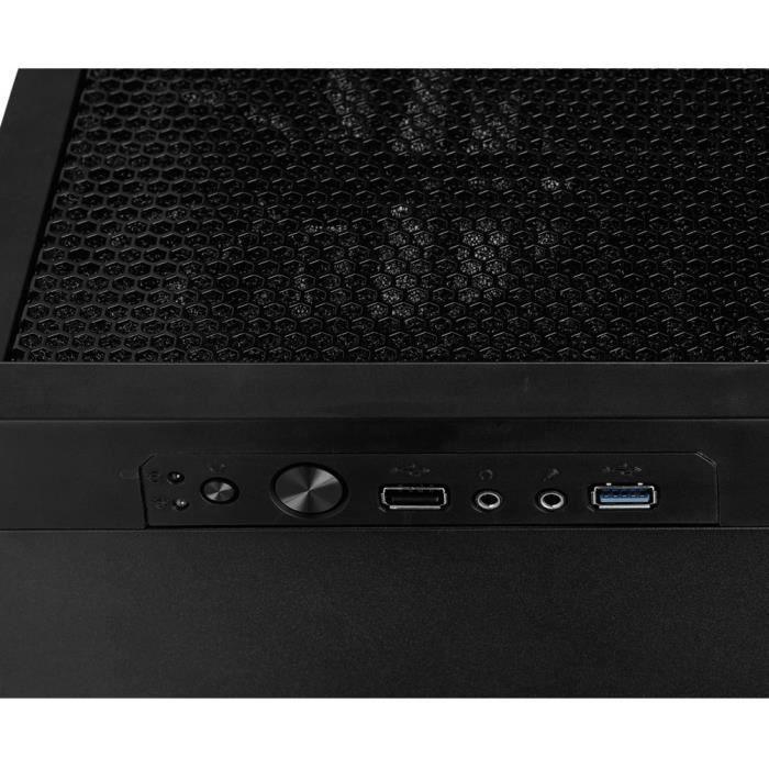 FRACTAL DESIGN BOITIER PC Core 1000 - Mini Tour - USB 3.0 - Noir - Format Micro ATX (FD-CA-CORE-1000-USB3-BL) FRACTAL DESIGN