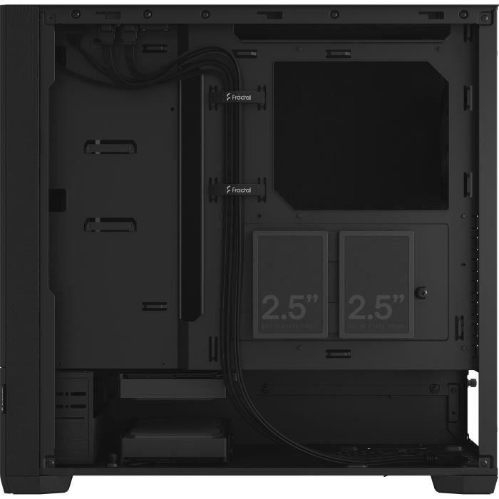 Boîtier PC - FRACTAL DESIGN - Pop Silent Black Solid - Noir (FD-C-POS1A-01) FRACTAL DESIGN