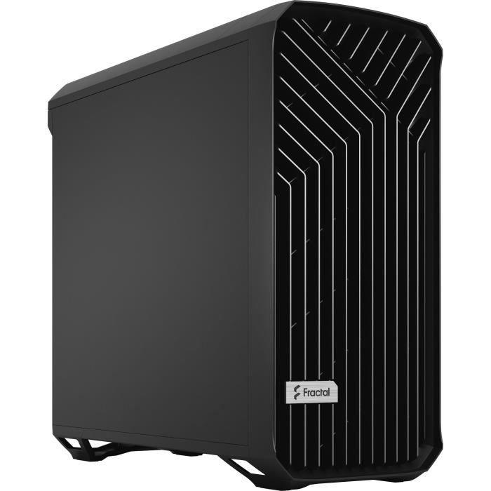 Boîtier PC - FRACTAL DESIGN - Torrent Black Solid - SSI-CEB - Air flow optimisé avec 5 ventilateurs inclus (FD-C-TOR1A-05) FRACTAL DESIGN