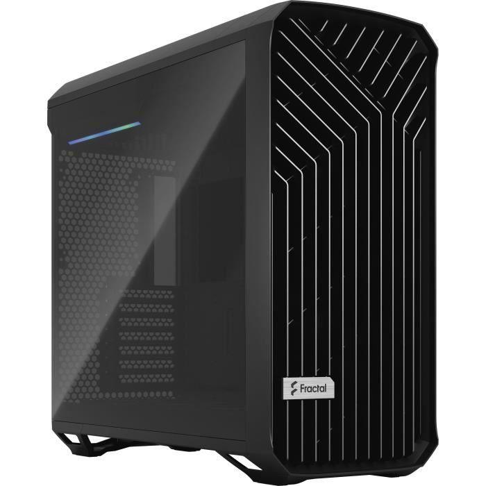 FRACTAL DESIGN Torrent Black TG Dark Tint SSI-CEB Boîtier PC Air flow optimisé avec 5 ventilateurs inclus (FD-C-TOR1A-06) FRACTAL DESIGN