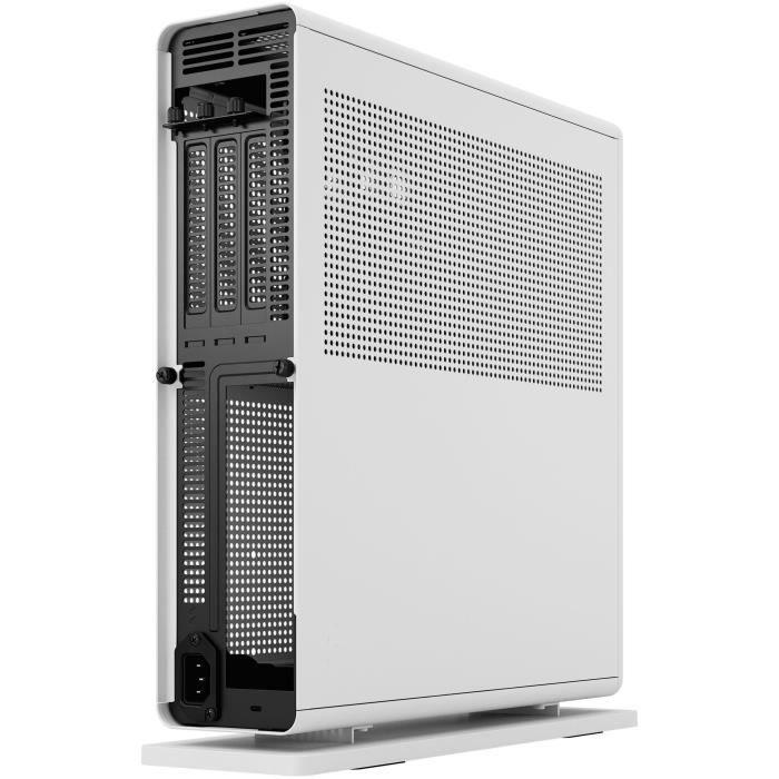 Boîtier Mini Tour - FRACTAL DESIGN - Ridge White mITX - PCIe 4.0 - Blanc FRACTAL DESIGN