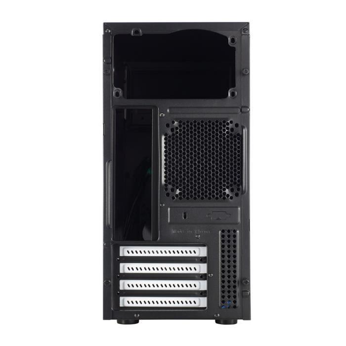 FRACTAL DESIGN BOITIER PC Core 1100 - Noir - Format ATX (FD-CA-CORE-1100-BL) FRACTAL DESIGN