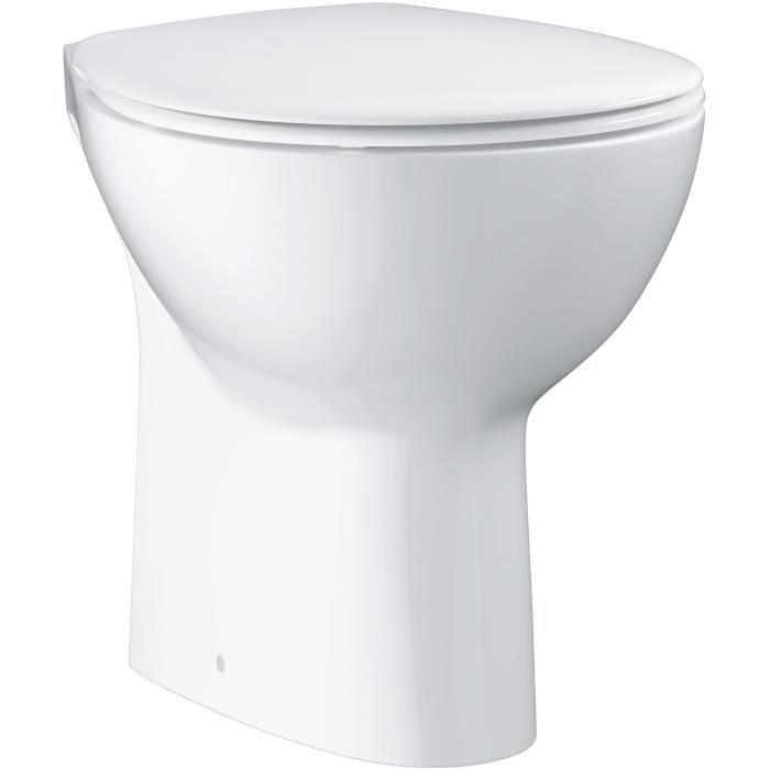 GROHE Abattant WC fermeture frein de chute Bau Ceramic Blanc alpin 39493000 GROHE