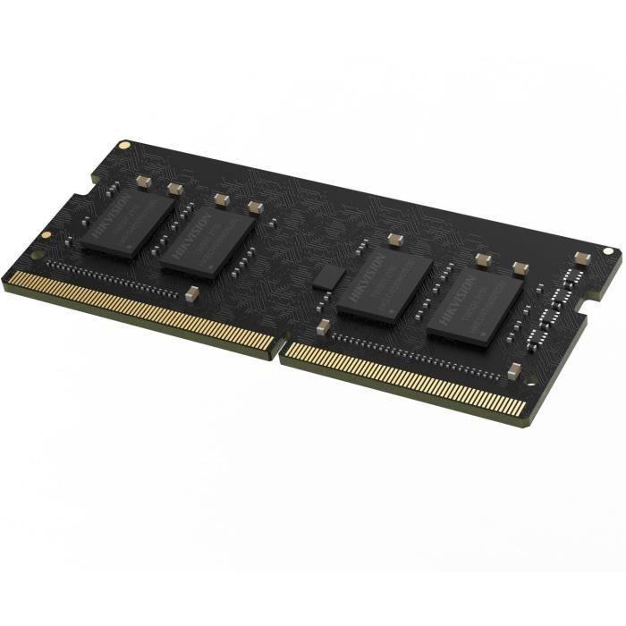 Mémoire RAM - HIKVISION - DDR4 16Go 3200MHz SODIMM, 260Pin, 1.2V, CL22 (HKED4162CAB1G4ZB1/16G) HIKVISION