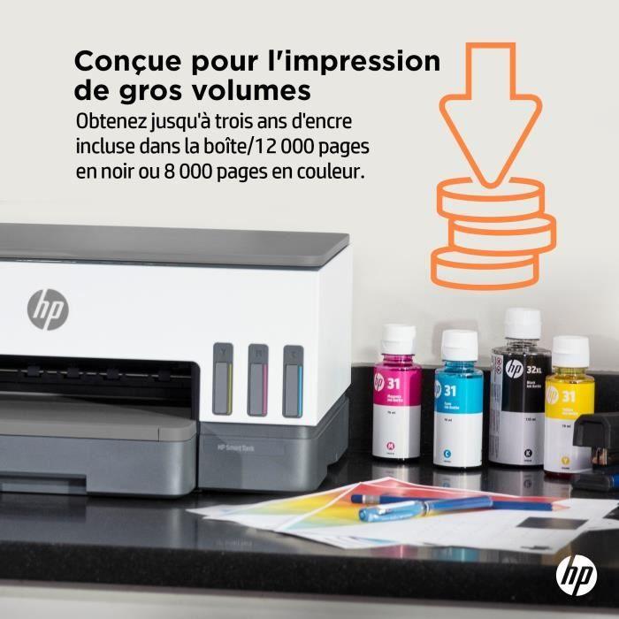 Imprimante tout-en-un HP Smart Tank 7005 couleur a réservoir d'encre HP