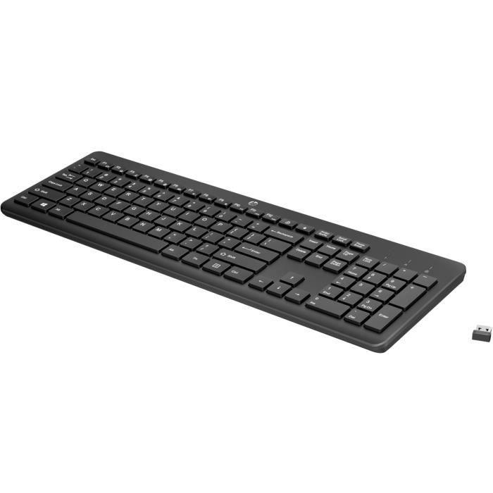 Clavier sans fil HP 230 - Noir - AZERTY HP